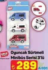 BİRLİK OYUNCAK SÜRTMELİ MİNİBÜS SERİSİ 3'LÜ indirimli fiyat BİRLİK OYUNCAK SÜRTMELİ MİNİBÜS SERİSİ 3'LÜ fiyat ve kampanya bilgisi